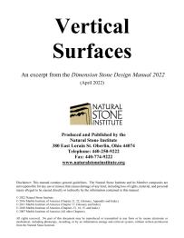 DSDM Chapter 15 - Vertical Surfaces